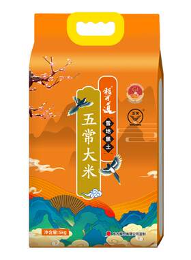 稻可道雪地黑土五常大米5kg