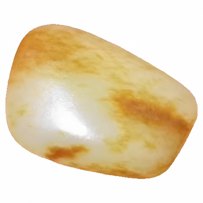 新疆和田玉籽料白玉洒金皮原石