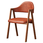 北欧餐椅家用靠背椅子轻奢高级餐桌椅铁艺书桌凳子现代简约休闲椅