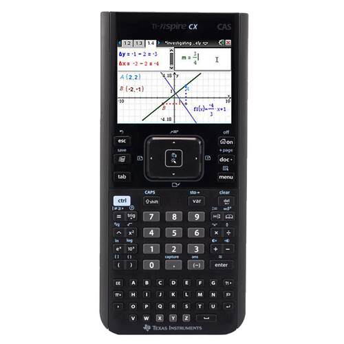 正品德州仪器TI-Nspire CX II CAS彩屏中英文图形计算器AP/IB学生考试专用计算器 TI NSPIRE CAS图形计算机器