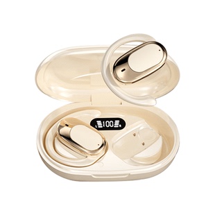 政府补贴耳挂式蓝牙耳机旋转开放式骨传导不漏音运动跑步不掉新款