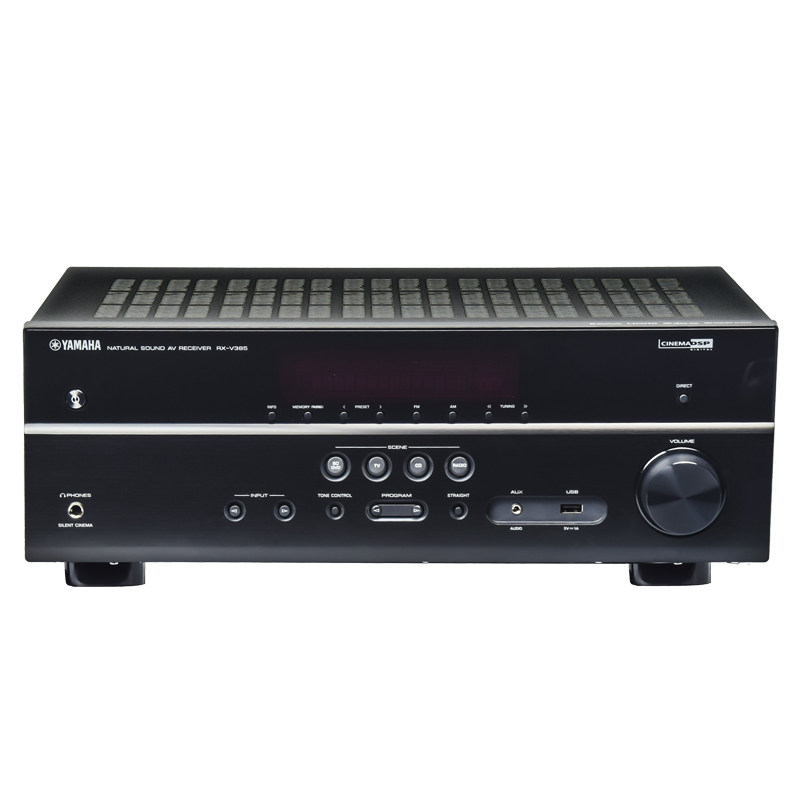 Yamaha/雅马哈 RX-V385/V4A/V6A家庭影院5.1声道进口家用AV功放机