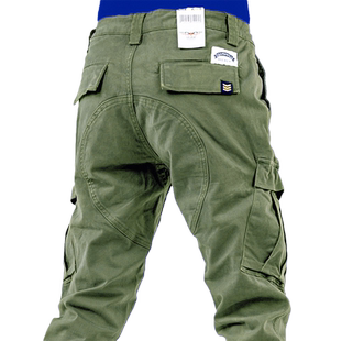 YEZOE弹力美军六个兜工装裤子宽松直筒男士休闲裤男裤潮流25秋冬