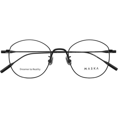 MASKA刘仁娜同款超轻纯钛眼镜框