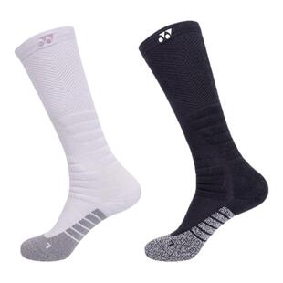 新款YONEX尤尼克斯羽毛球袜女款专业加厚毛巾底舒适长筒运动袜子