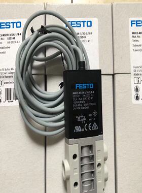 议价FESTO费斯托电磁阀MHE2-MHE3-MS1H-3/2G-1/8-M7-K 525149 196