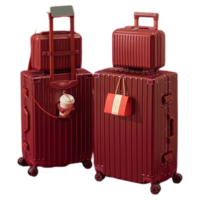 结婚行李箱新娘拉杆箱陪嫁箱