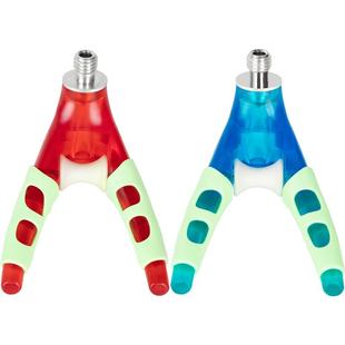 佳钓尼炮台支架头夜光羊角头通用支架头夜钓前叉鱼竿支架配件