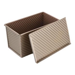 吐司模具450克不沾带盖面包模具家用烘焙烤箱烤面包不粘土司盒子