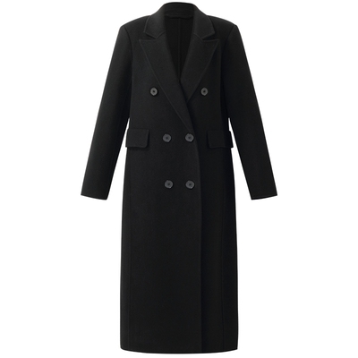 长款羊毛大衣歌莉娅高级感外套女