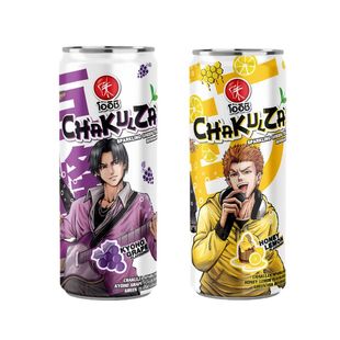 泰国原装进口OISHI味牌味之真蜂蜜柠檬味巨峰葡萄味气泡绿茶饮料