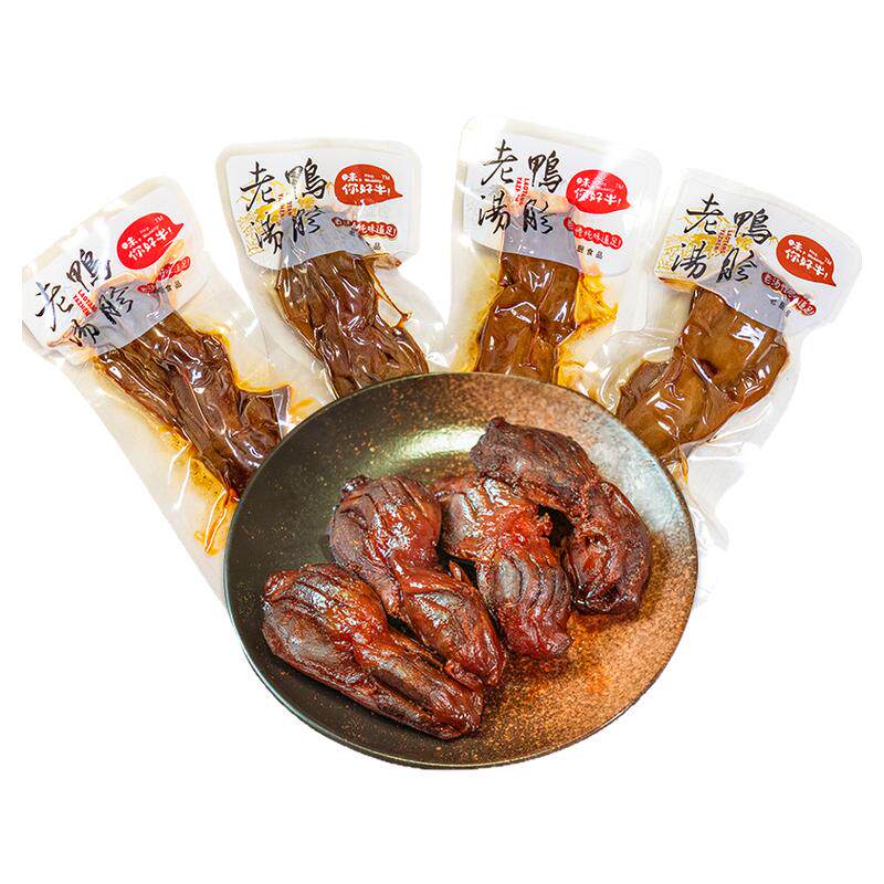 老汤即食香味网红散装称重鸭胗