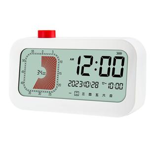 金得利可视化计时器儿童小学生专用自律考研学习时间管理器电子时钟作业闹钟提醒器厨房定时秒表LCD静音