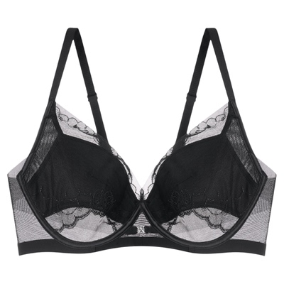 华歌尔薄款聚拢圆润软钢圈文胸女