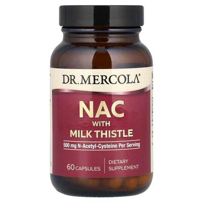 Mercola博士,含水飞蓟的 NAC，60 粒胶囊