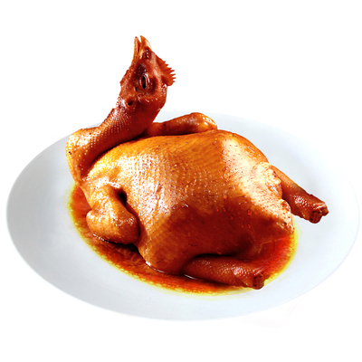 广东粤味鸡酱油850g整只鸡熟食