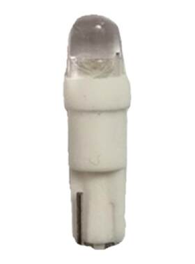 高亮T5仪表指示灯小灯泡LED小插泡12V24V微型t5车用小灯珠扁插泡