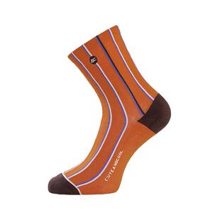 JSC运动袜匹马棉舒适透气y型足跟舒张底圈网球设计款膝下袜中筒袜