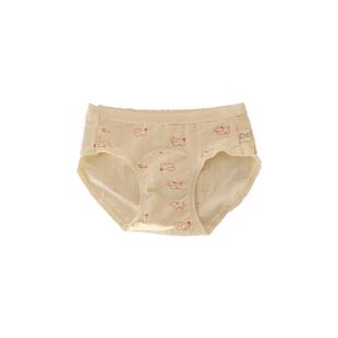 森日和叶可爱卡通印花内裤女纯棉裆2026新款7A抗菌甜美女士三角裤