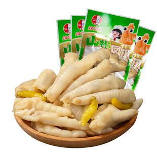 辣媳妇泡椒凤爪65g大包装野山椒凤爪辣味小吃休闲鸡肉解馋小零食