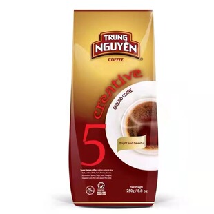 越南进口中原研磨咖啡粉手冲滴漏1号5号阿拉比卡无添加纯咖啡粉