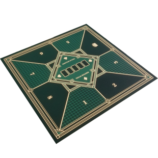 德州扑克比赛打牌静音隔音麻将桌布正方形掼蛋扑克棋牌室免洗桌垫