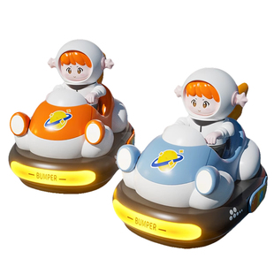 儿童亲子遥控碰碰车玩具男孩生日礼物双人对战跑跑卡丁车电动汽车