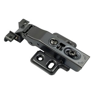 方头/圆头铝框玻璃门无力无弹簧铰链免拉手按弹开门专用无力铰链