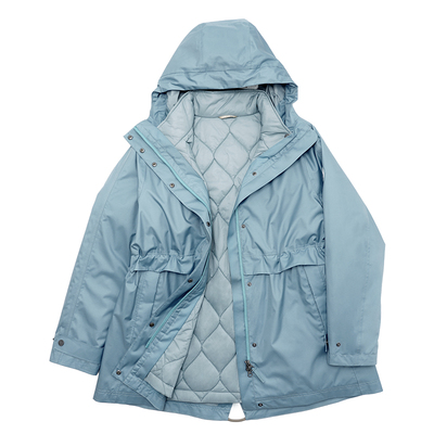 UNICARE多功能专业冲锋衣一衣四穿秋冬保暖御寒棉服外套 防水透汽