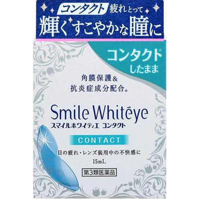 LION狮王眼药水日本隐形眼镜小红花防腐剂进口红血丝不适疲劳角膜