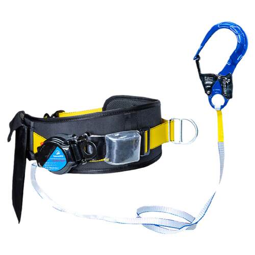 坎乐单腰速差式保险安全带快拆高空作业防止坠落套装工地施工电工