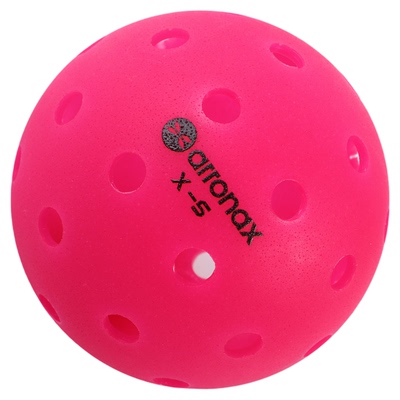 ARRONAX阿伦纳斯赛事匹克球pickleball玫红色40孔滚塑比赛专用球