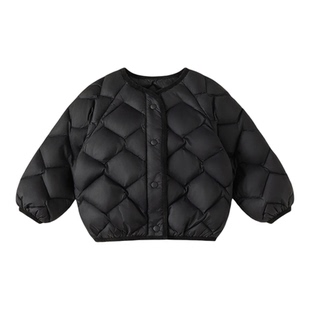 贝贝城儿童羽绒服2025冬季童装新款轻薄男童外套防寒服女童衣服潮