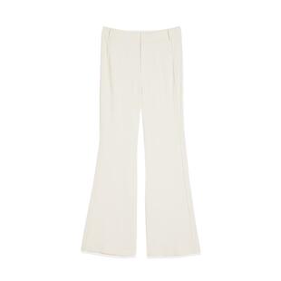 LILY官方夏新款女装都市休闲通勤款垂坠感显瘦高腰直筒西装休闲裤