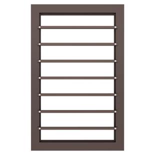 窗户防护栏免打孔防盗窗儿童护栏隐形内外开高层窗户安全防护栏杆