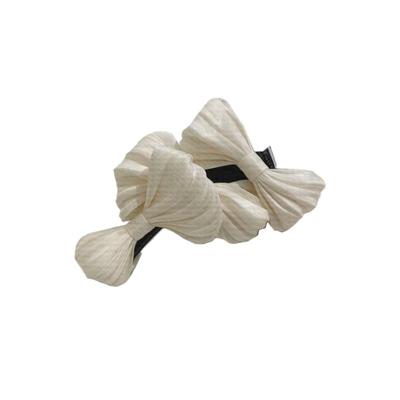 韩国香蕉夹蝴蝶结头饰发夹优雅