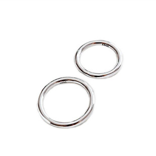 99足银手工光面指环男女食指素圈戒指纯银简约时尚个性装饰拇指戒