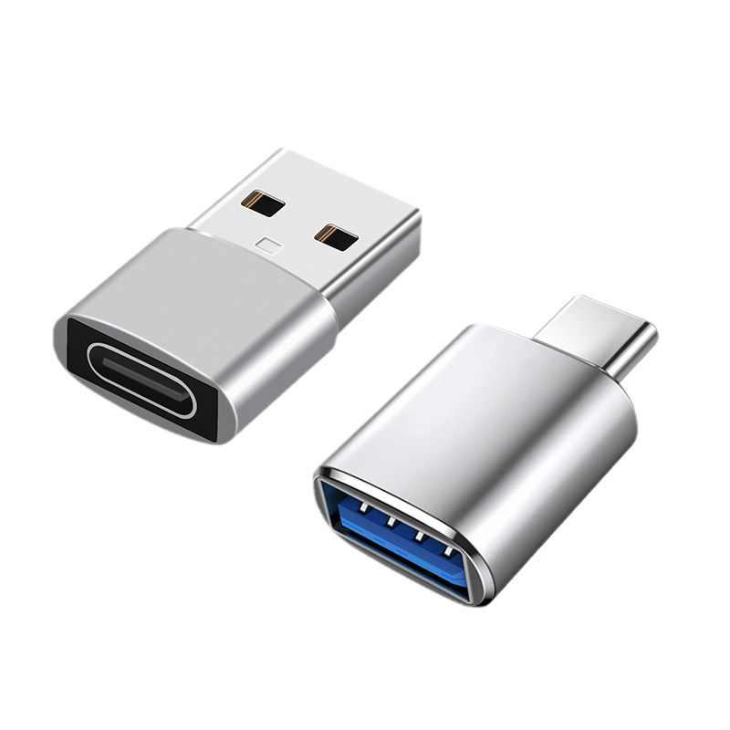 typec转USB适用苹果13手机充电线转换头iPhone12充电宝14PD快充数据线11pro转换器otg转接头