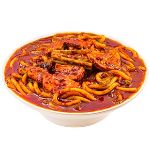 正宗新疆啊臻味道酱香辣炒米粉粗粉网红美食线下门店同款酱料阿臻