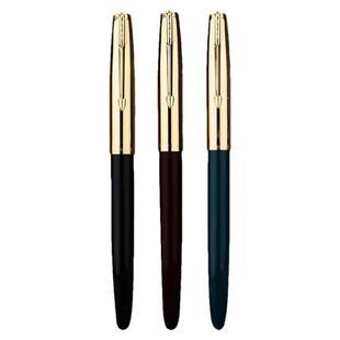 英雄品牌钢笔616S/329-2经典复古怀旧收藏暗尖成人礼物墨水书写练字0.5mm笔尖书法免费刻字