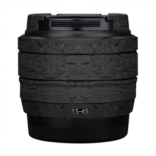漫步驴适用于富士XC15-45镜头保护贴膜fujifilm1545贴纸卡通彩色