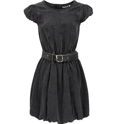 ONLY立体牛仔花苞裙连衣裙