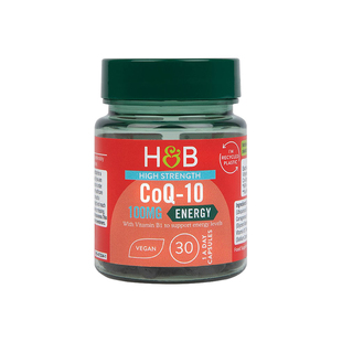 英国HB荷柏瑞辅酶Q10备孕调理软胶囊护心脏成人100mg官方正品