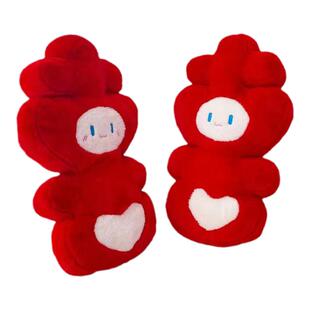 压床娃娃一对结婚礼物喜字抱枕双喜娃新婚送新人婚庆婚房布置公仔