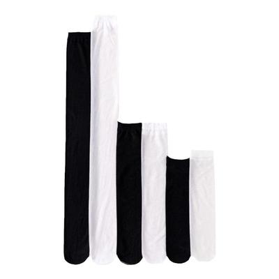 袜子压力瘦腿白色中筒