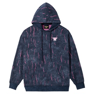 【漫天流萤】BOYLONDON休闲连帽卫衣美式提花春季男女同款N04021