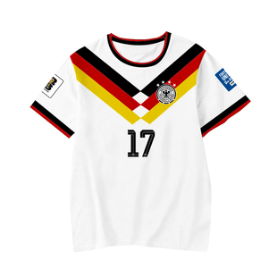 2026德国队服足球衣服德意志球迷服速干短袖T恤衫男女半袖