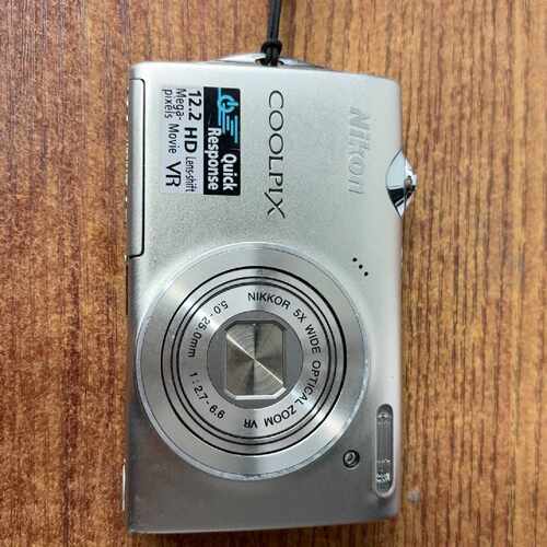 尼康COOLPIX S5100数码相机，银色款，1220万像议价