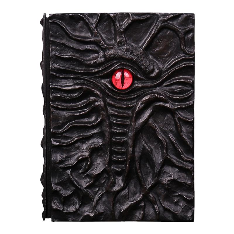 藍(lán)喬克蘇魯筆記本惡魔暗黑系浮雕復(fù)古手賬本小眾日記創(chuàng)意手帳禮盒