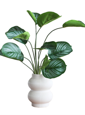绿植墙样板间软装仿真花束